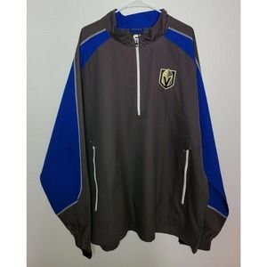 Vegas Golden Knights NHL Hockey Zip Sport Wind Jacket FootJoy Sz Men's 3XL VGK
